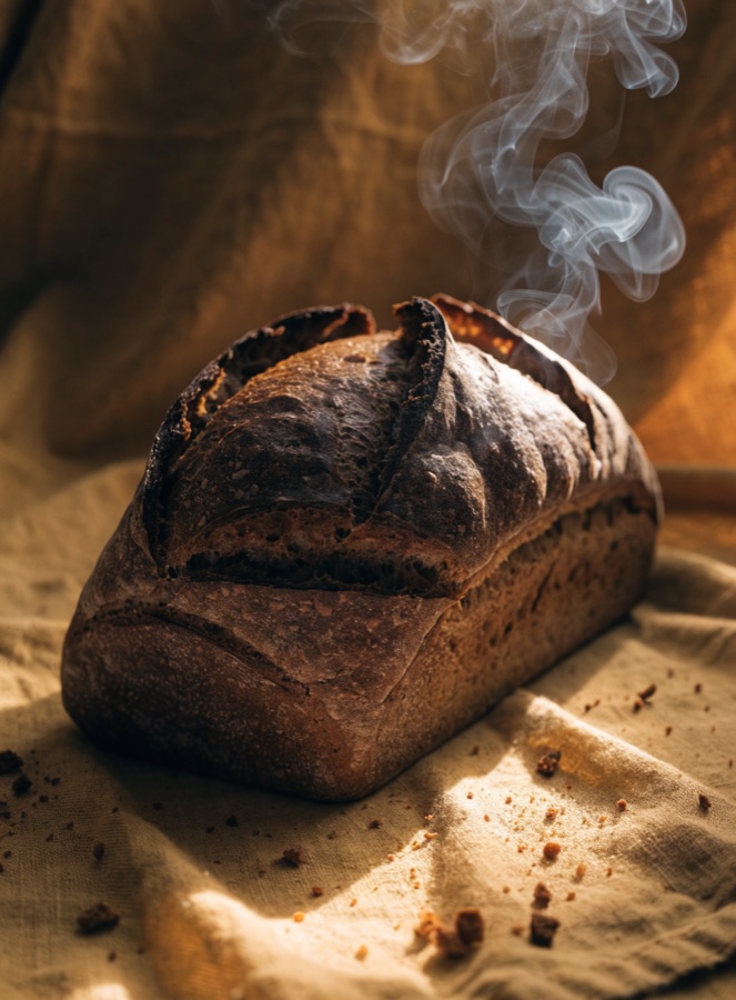 Ejemplo generado con IA: post de panadería